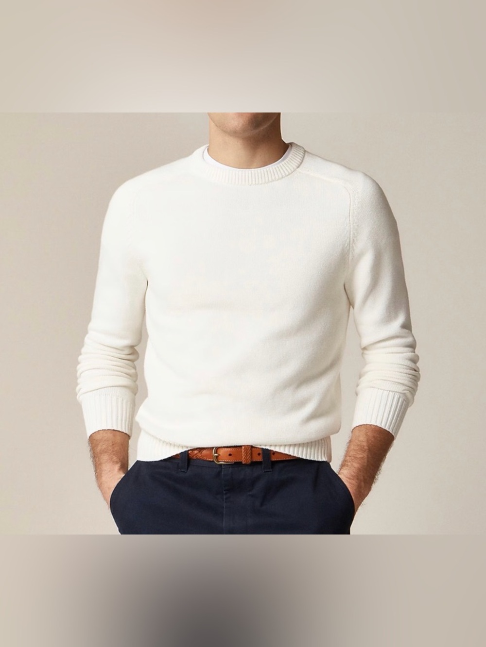 J.Crew Heritage cotton crewneck sweater NWT Size XXL